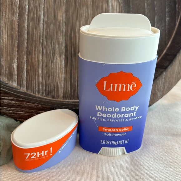 Lume Whole Body Deodorant • Smooth Solid • Soft Powder • 2.6 oz - Picture 1 of 4